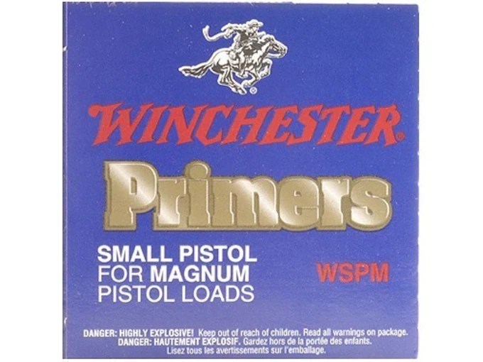 Winchester Small Pistol Magnum Primers #1-1/2M Box Of 1000 (10 Trays Of 100) - 117598 - Top Level Firearms Winchester Small Pistol Magnum Primers #1-1/2M Box Of 1000 (10 Trays Of 100)